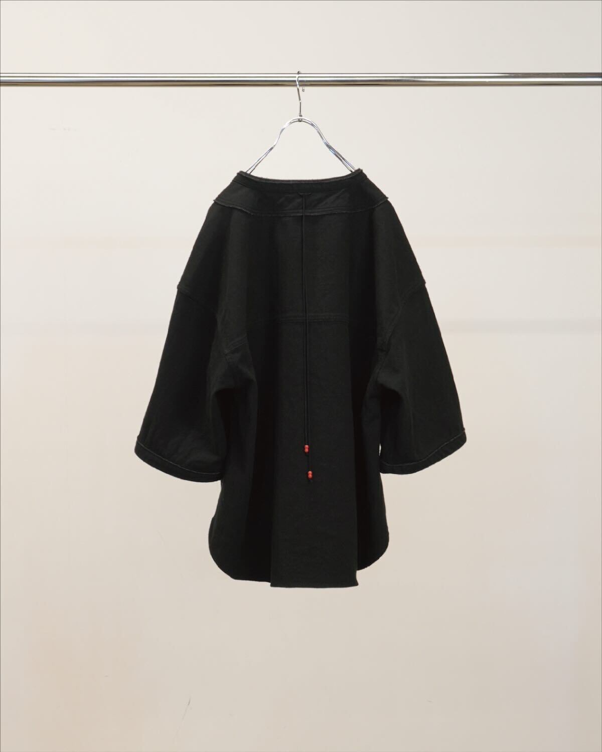 26SS】ANCELLM BASEBALL SHORT SLEEVE SHIRT(BLACK) ANC-SH95 | IAAAM