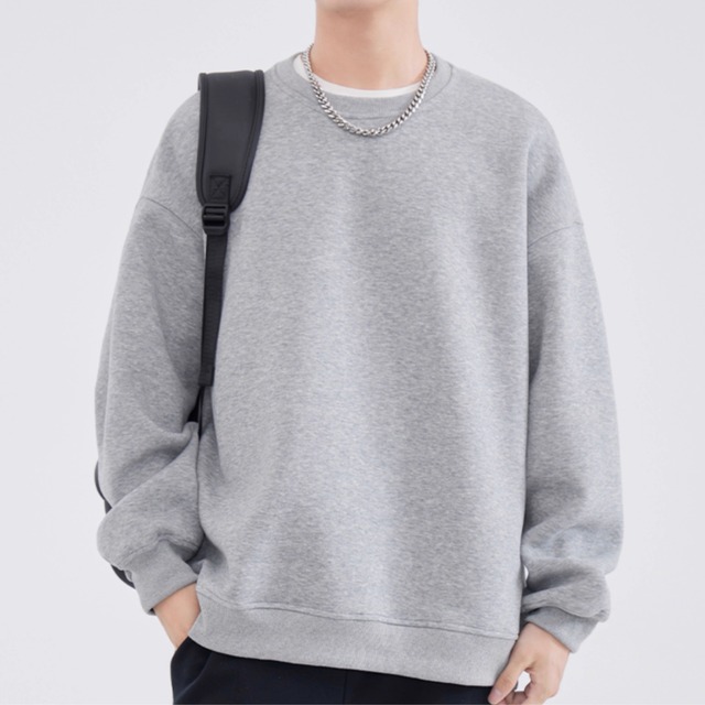 クルーネック スウェットシャツ af0208