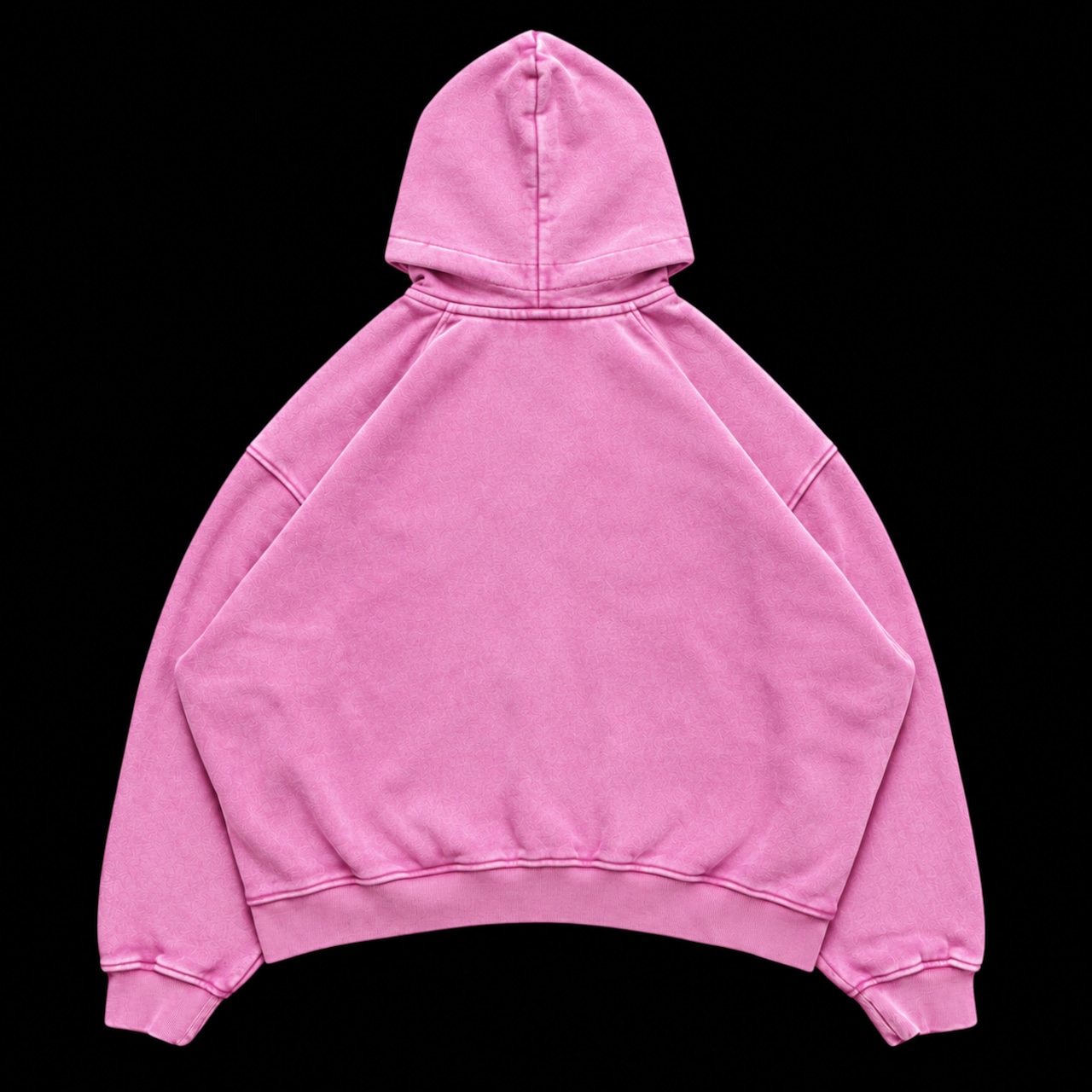 OG SMALL LOGO PIGMENT ZIP HOODIE