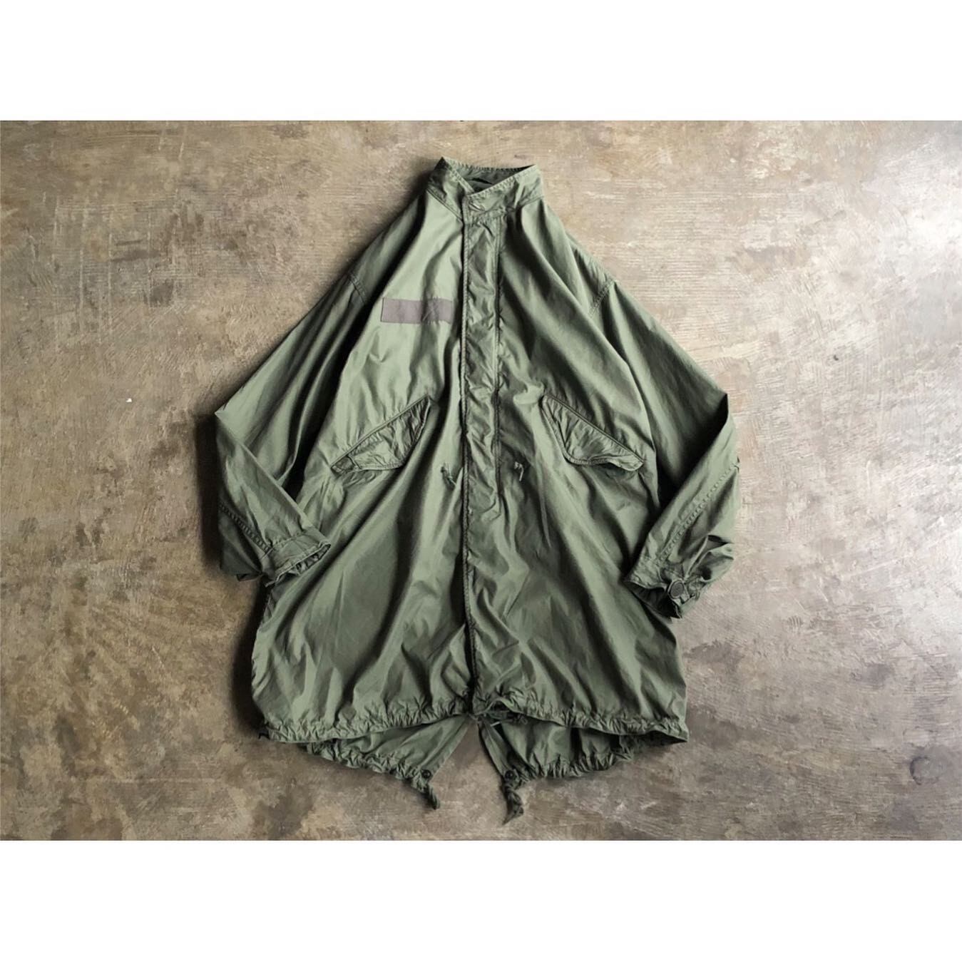 orSlow(オアスロウ) Cotton Nylon M-65 Fish Tail Coat ARMY GREEN | AUTHENTIC Life  Store powered by BASE