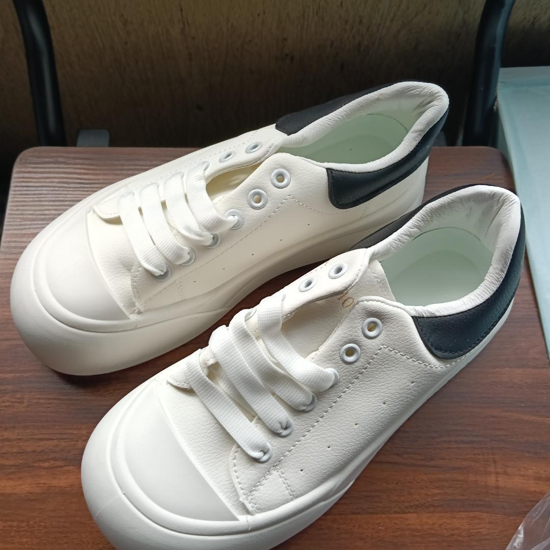 H0997】lace-up low cut flat casual sneakers / 3color | PAY ID