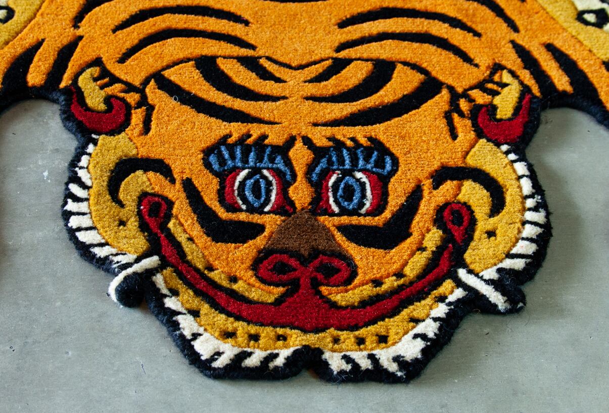 TIBETANTIGER RUG チベタンタイガーラグ TIBETAN TIGER RUG(チベタンタイガーラグ) Mサイズ 75×130cm | 家具
