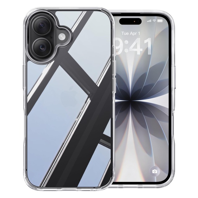 【米軍MIL新規格・4層耐衝撃】CASEKOO iPhone 16 用ケース 6.1インチ(スマート スリーブ·ポーチ ブラック 携帯電話ポーチ ベルトループ&カラビナ付属 アウトドア・キャンプに最適 iPhoneモデルに対応