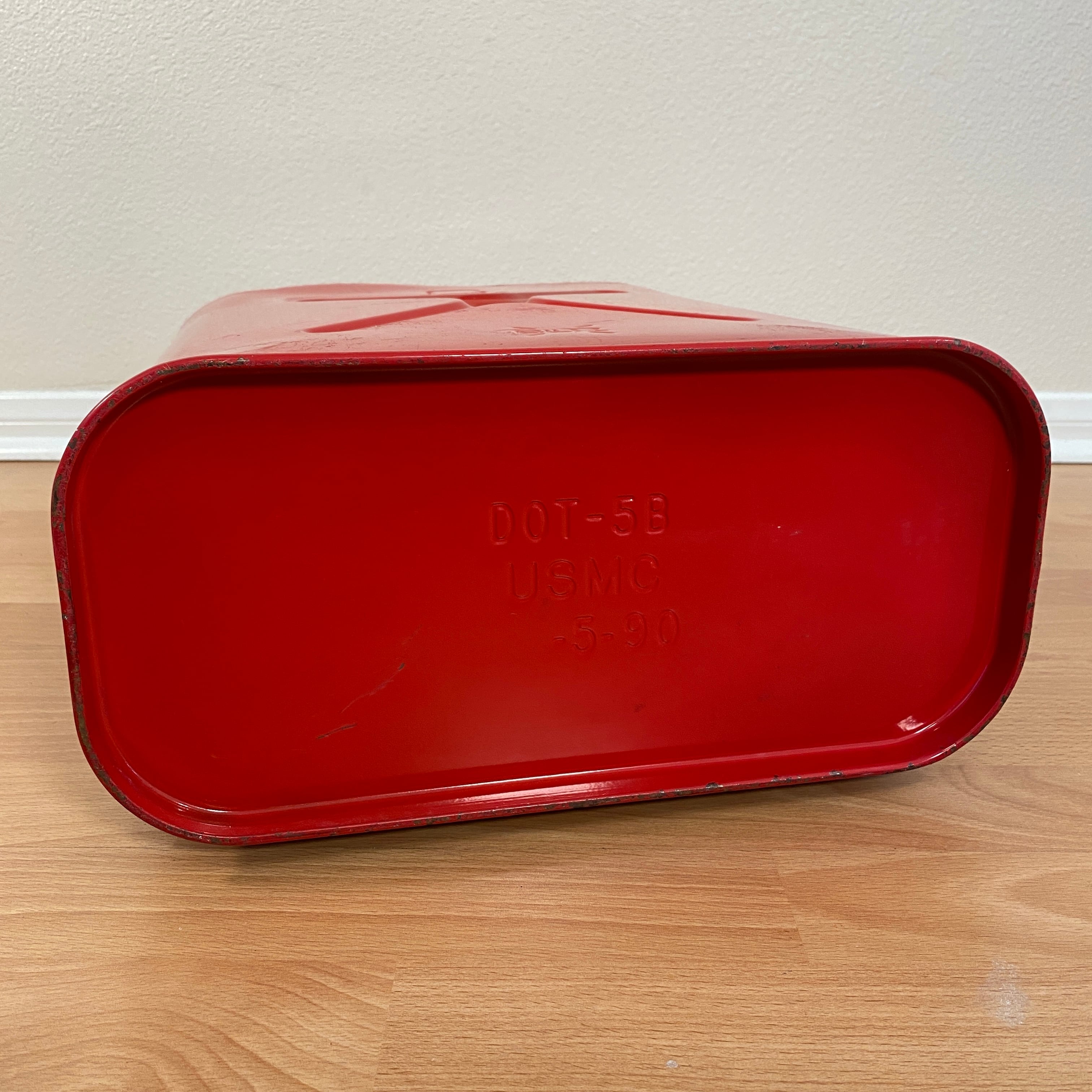 517【1990年5月】ビンテージ USMC ジェリカン / ガソリン缶 ミリタリー