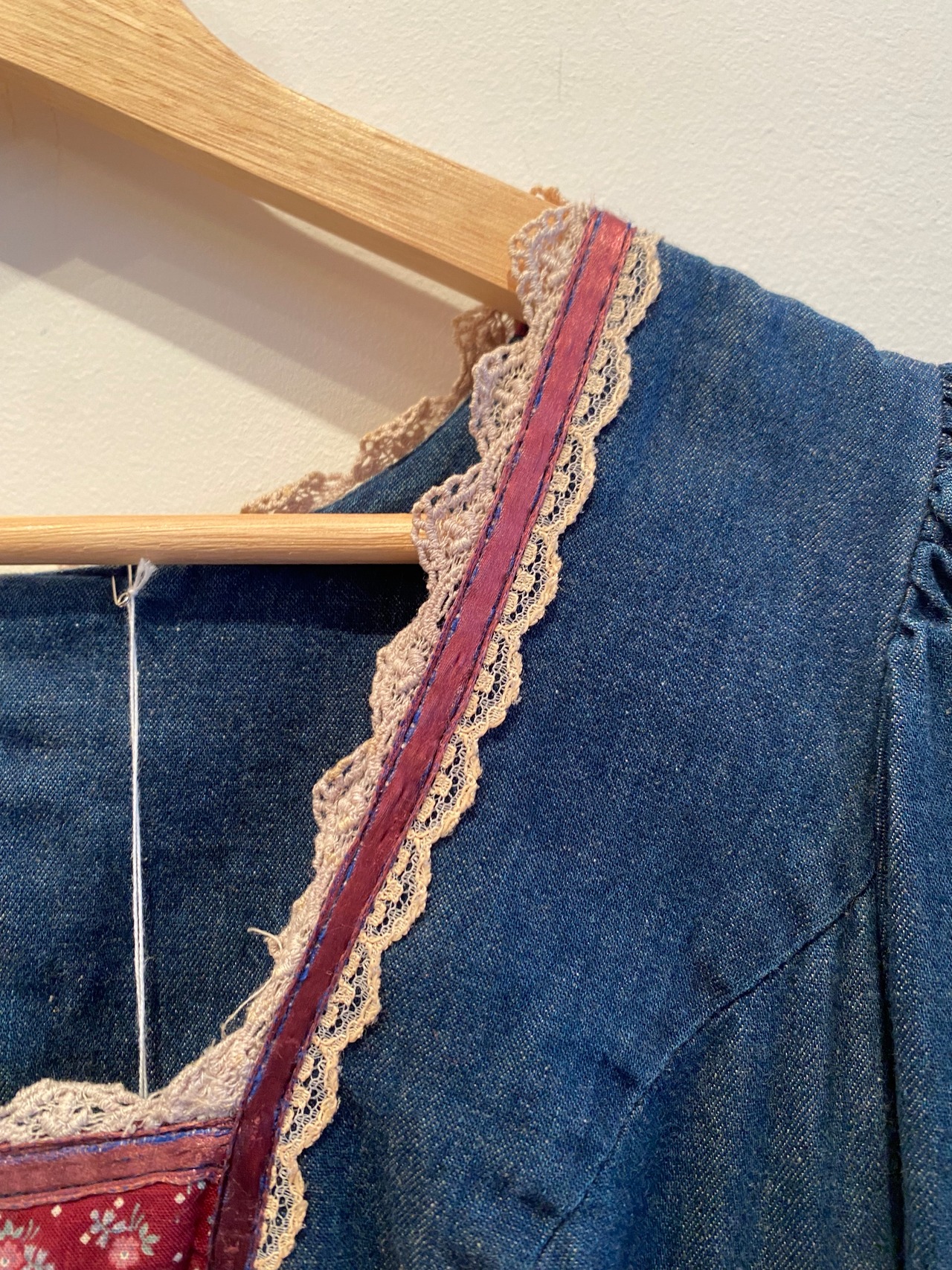 Denims country design dress Made in U.S.A