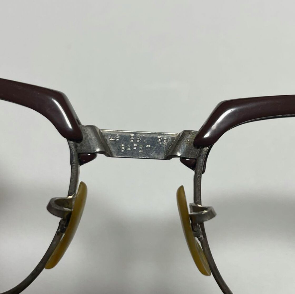 50s B&L SAFETY BAUSCH LOMB サーモント ブロー E | Pay ID