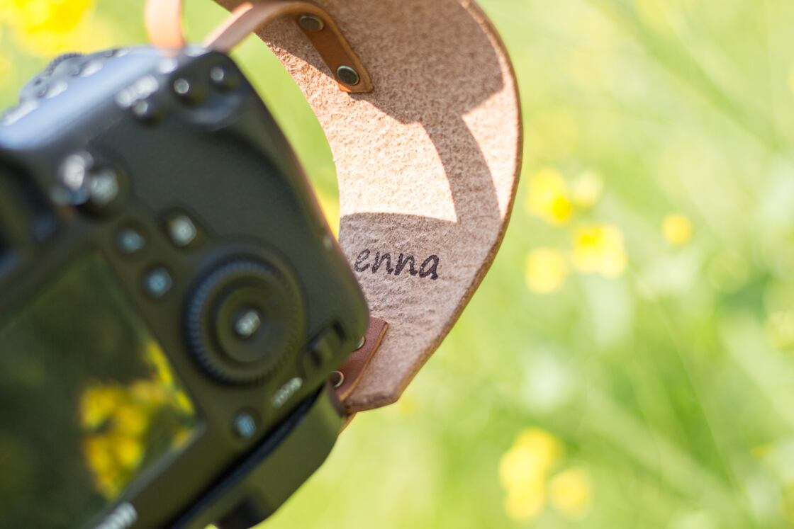 Canon EOS-1 革 カメラ ストラップ キャメル #8565 Canon - Canon EOS