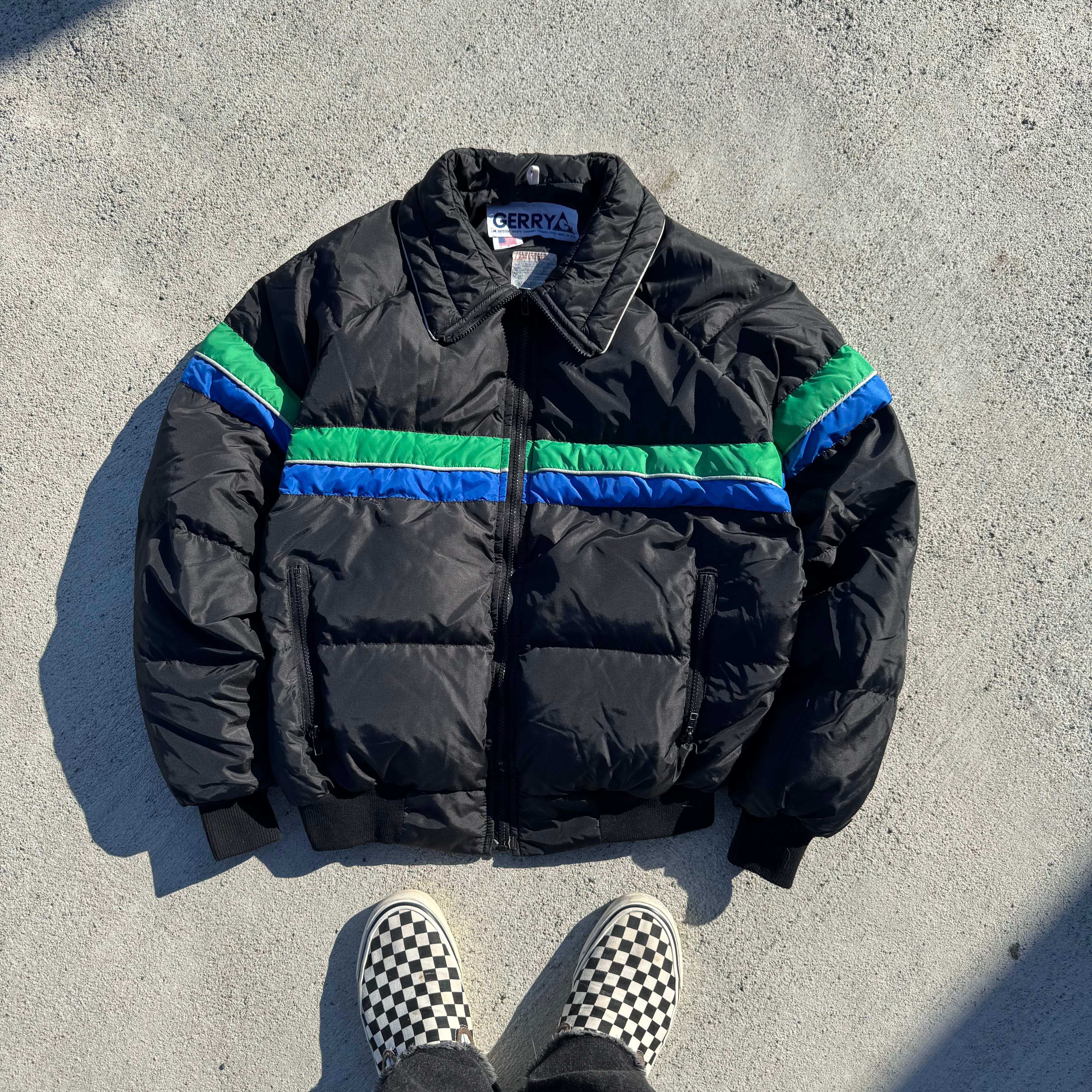 1980's Vintage "Gerry Outdoor Co." Ski Down Jacket/L