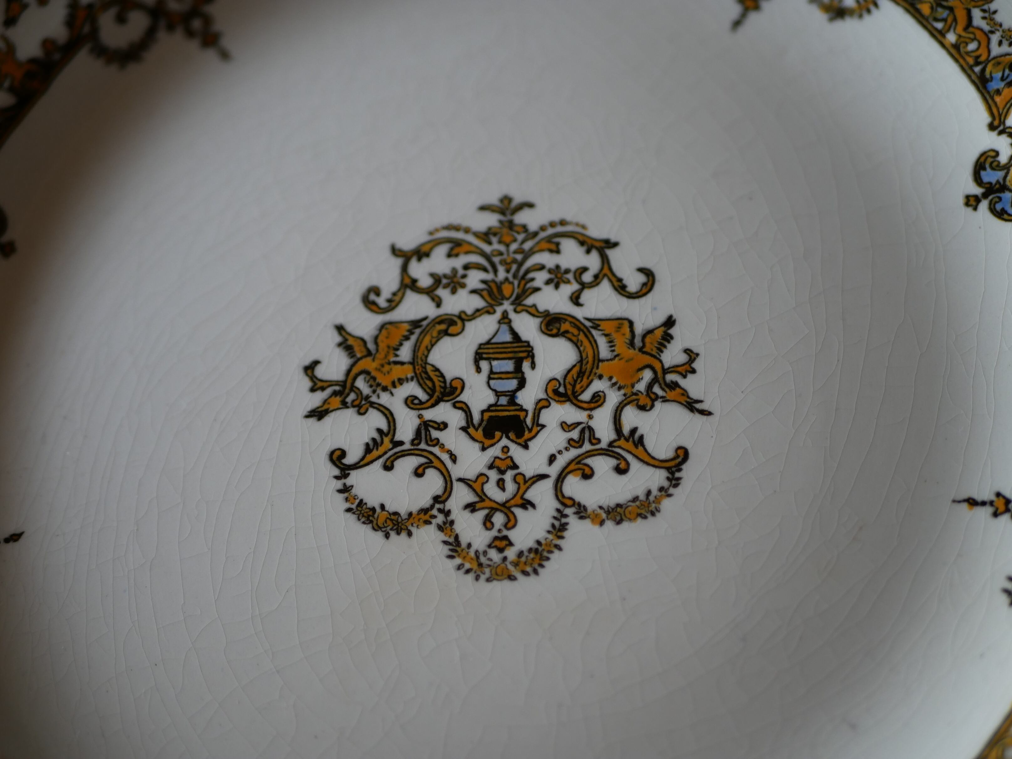 希少　gien ジアン コンポティエ　フランスアンティーク GIEN コンポティエ フランスアンティーク ジアン 送料無料