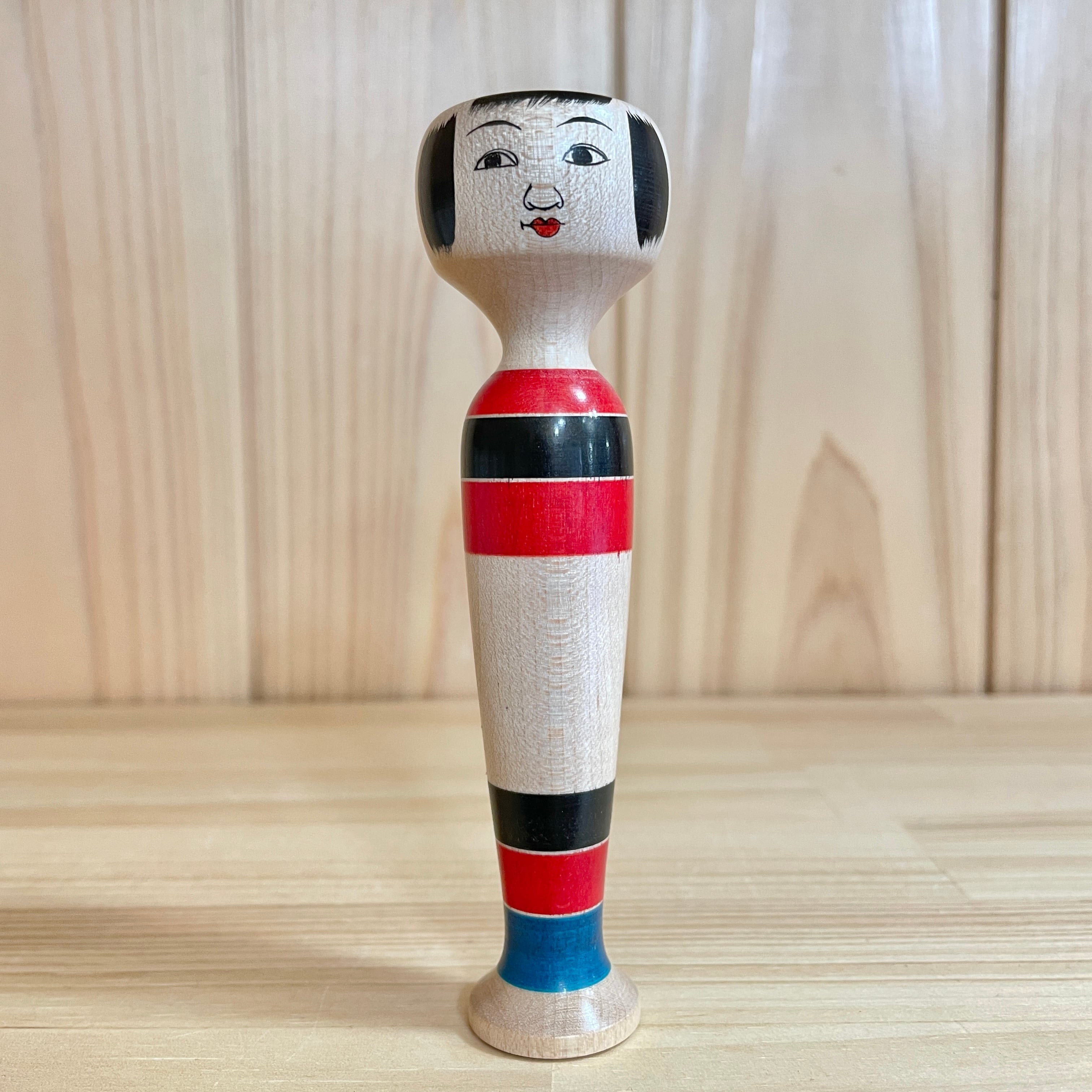 本間功工人：木地山系】焦げ 着物：3寸 9cm N3IH-23 | SHIBUYA_KOKESHI