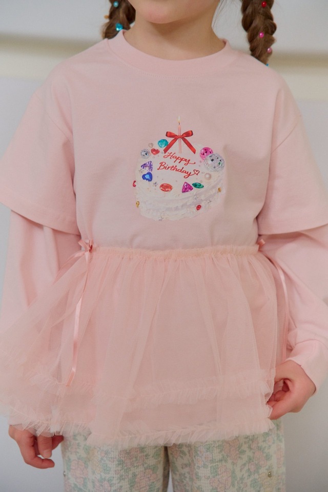 【即納】<chouchoushasha> Sha layered skirt
