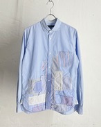 15SS COMME des GARCONS HOMME Patchwork Striped Shirt