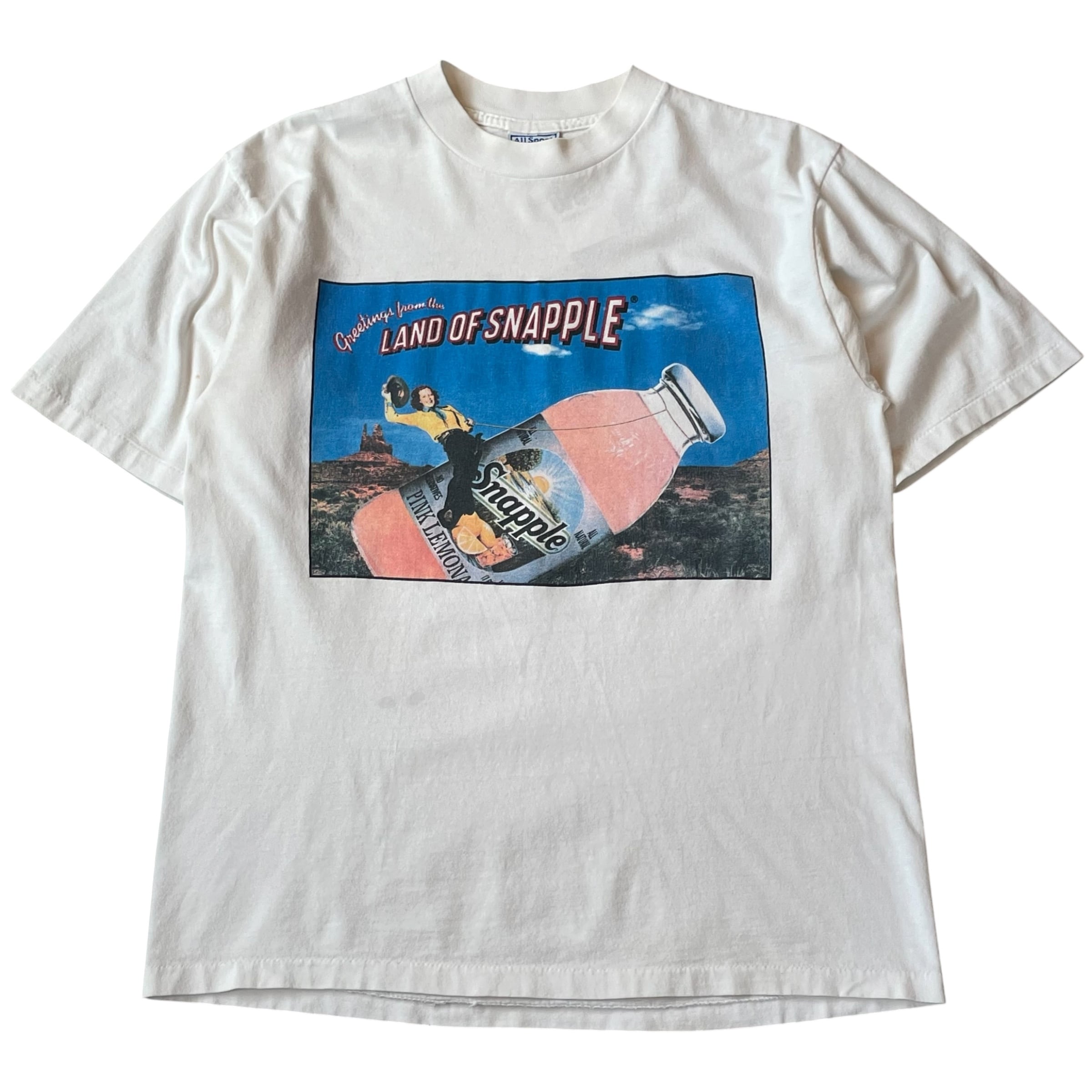 1990s Snapple "LAND OF SNAPPLE" T-shirt