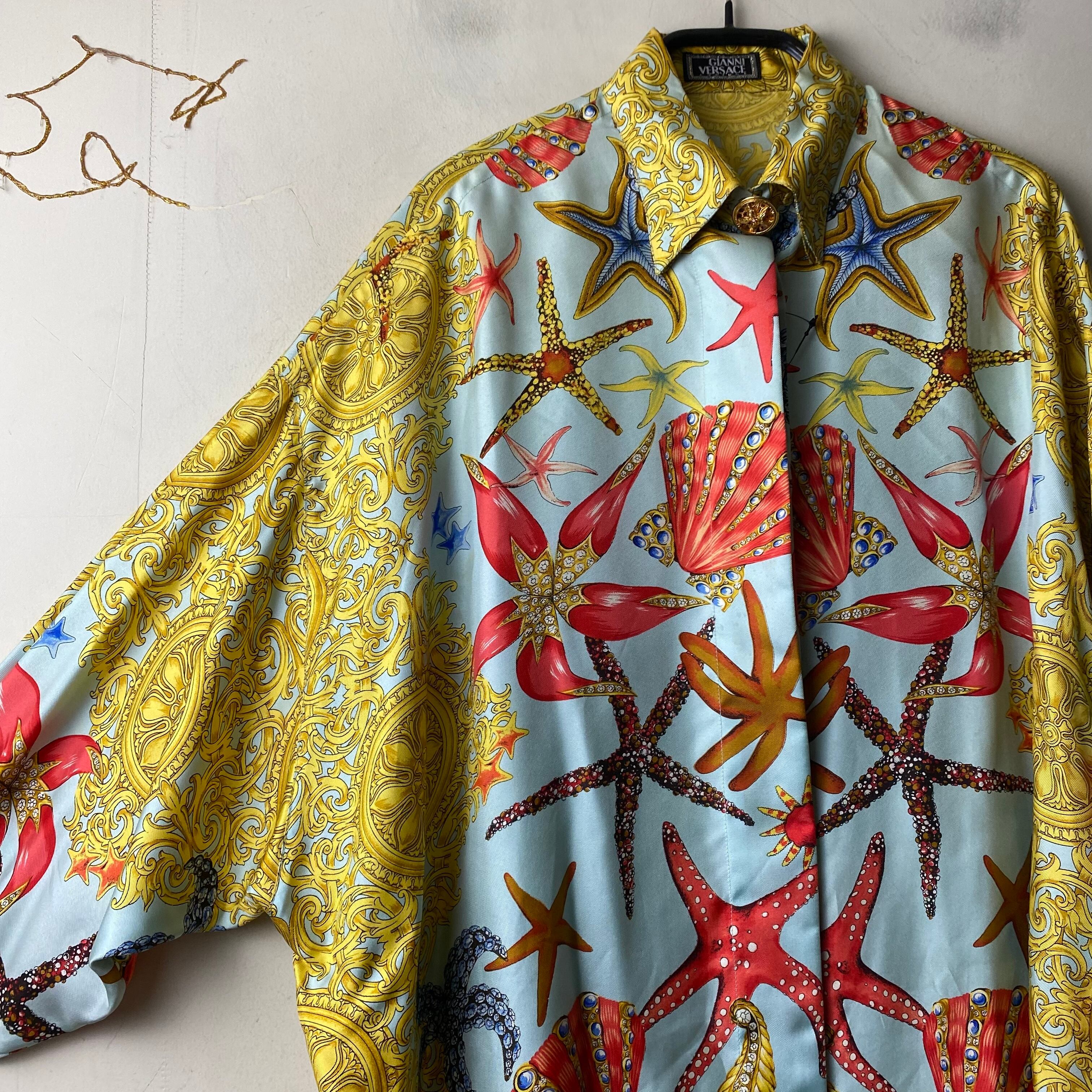 vintage GIANNI VERSACE silk shirt | NOIR ONLINE