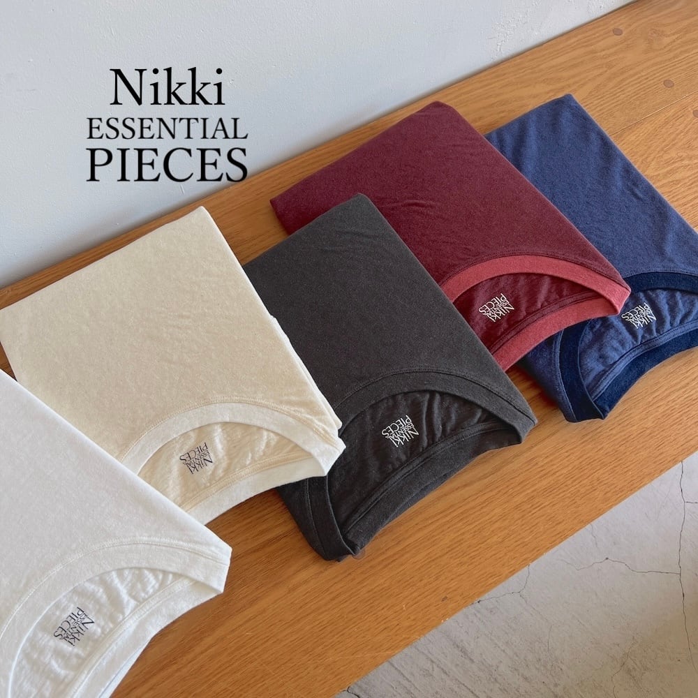 Nikki ESSENTIAL PIECES 今季ショール Nikki ESSENTIAL PIECES・ | a flat shop