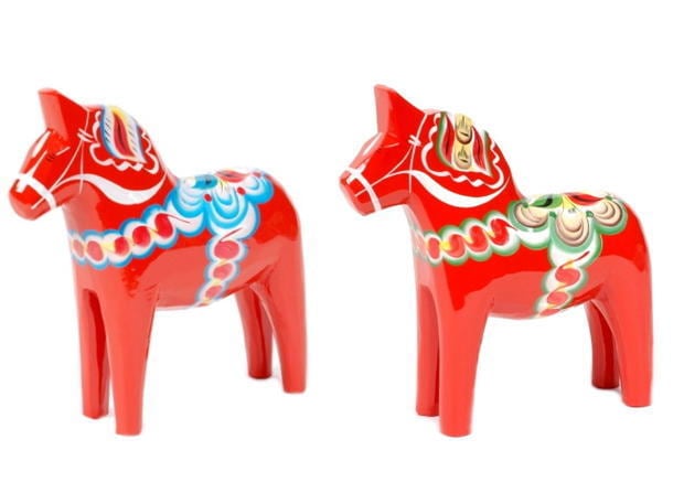 ポール ギヤマン リトグラフ 「赤い馬」 ポールギヤマン 森の赤い馬