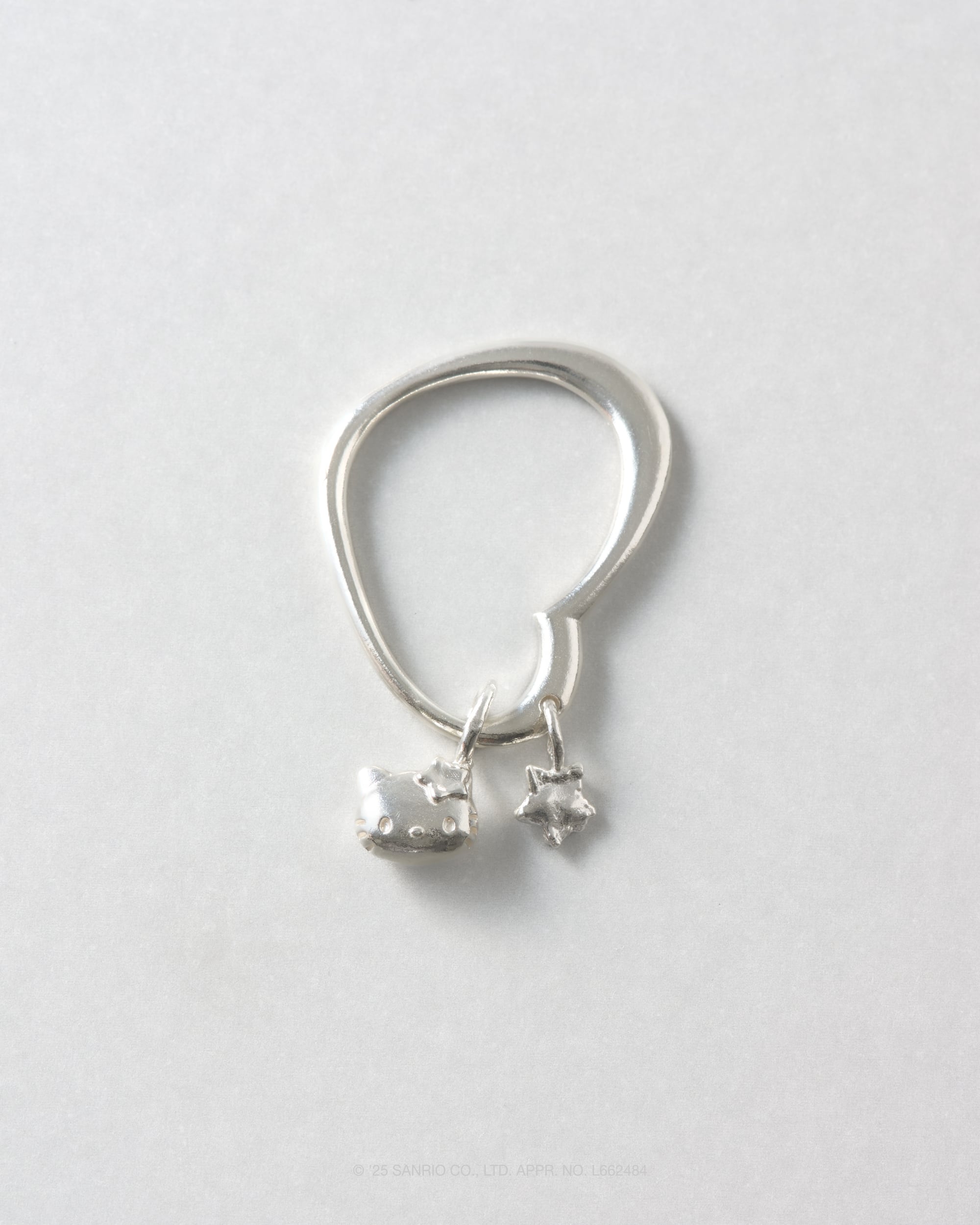 Kitty Heart Star Ring SILVER925 #LJ25047R