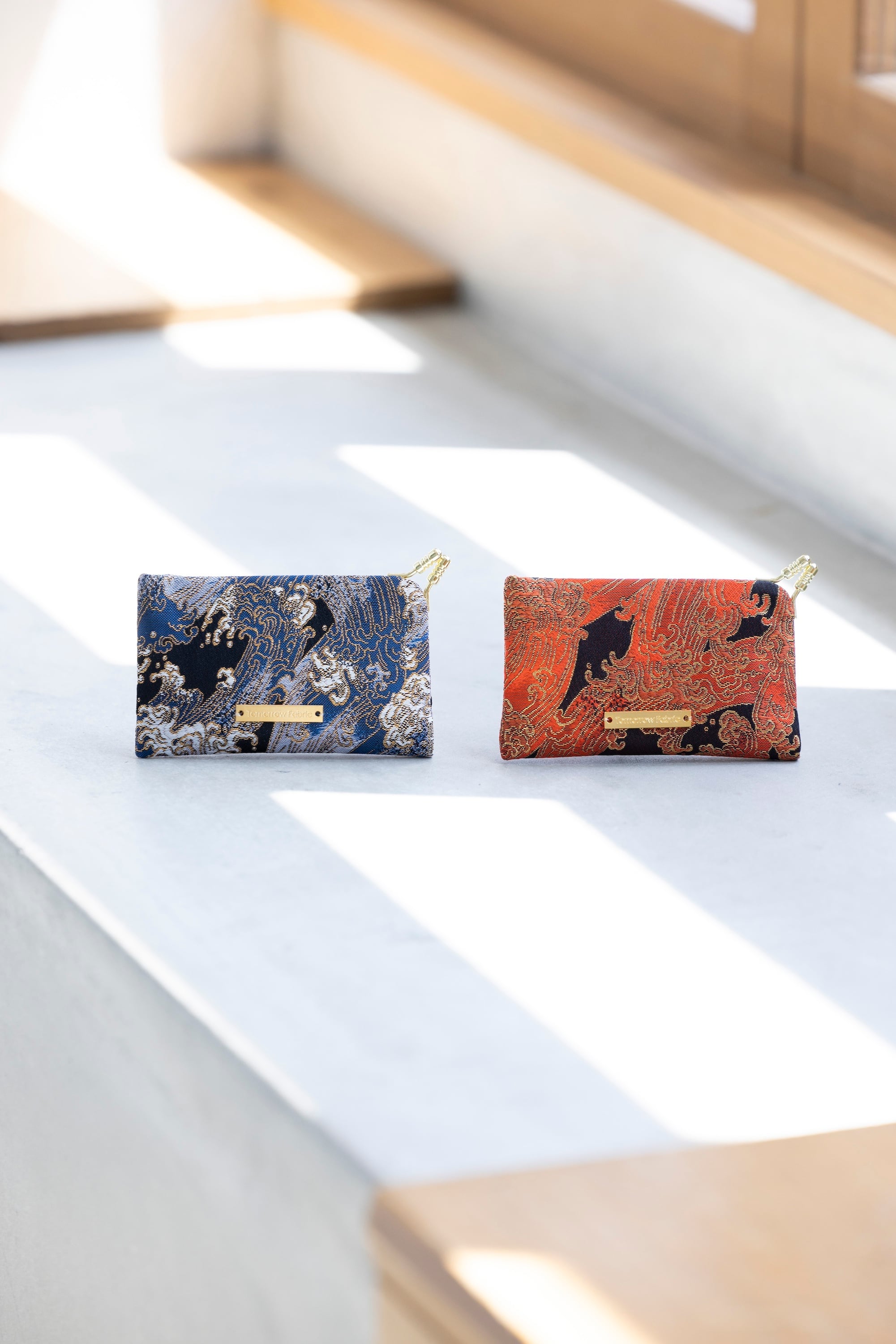 西陣織ミニ財布(カードケース) NAMI / NCC11【人気商品】 | Tomorrow