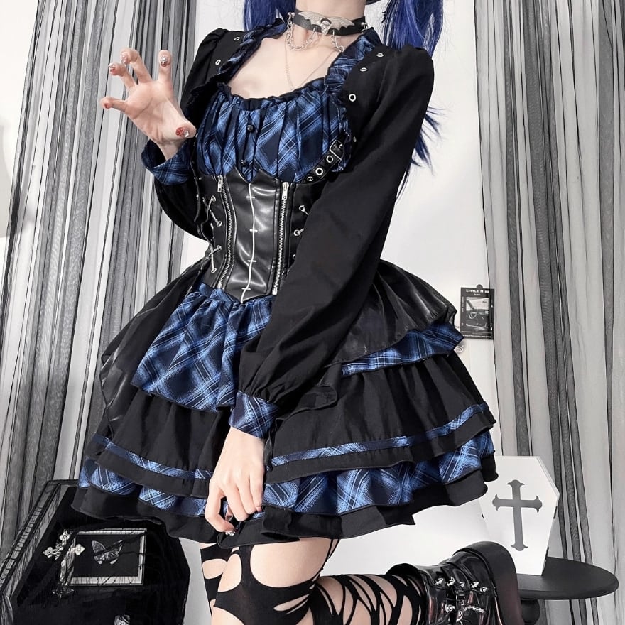 ゴスロリ通販 With U キラキラ アイドル衣装 ジャンパースカート