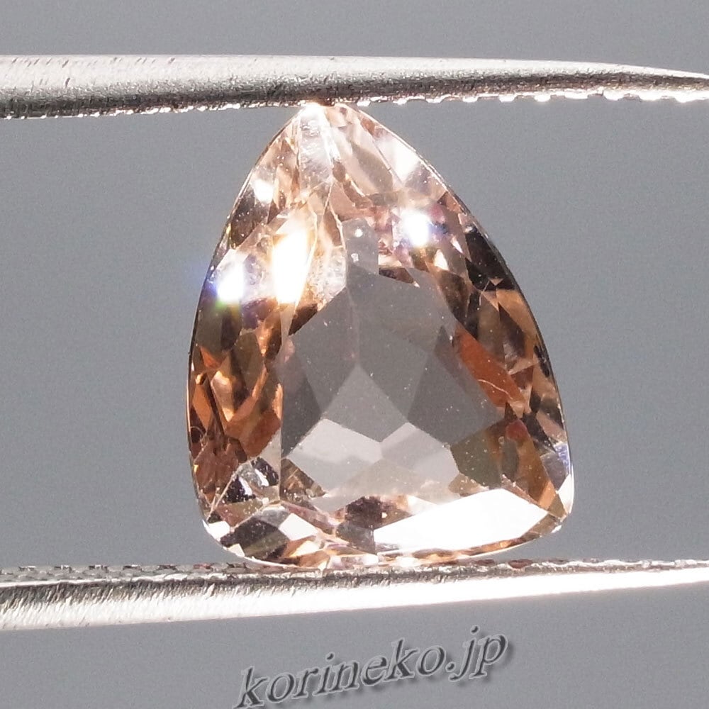 【156】 シトリン  大粒 5.75ct ファンシーカット トパーズ・宝石ルース販売宝石大陸