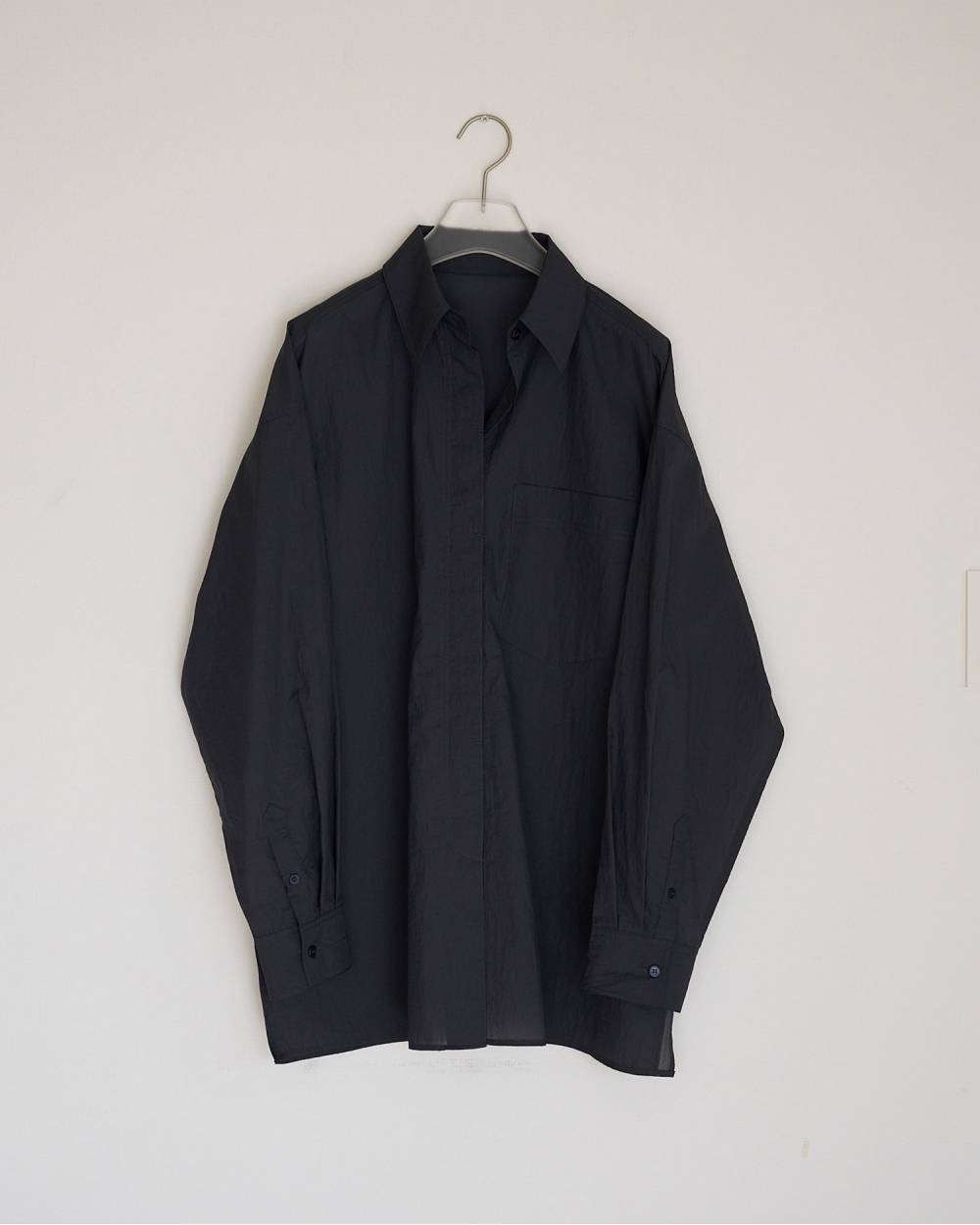 anuke(アンヌーク) Sheer Ripstop Shirts | サウスオレンジ｜メンズ