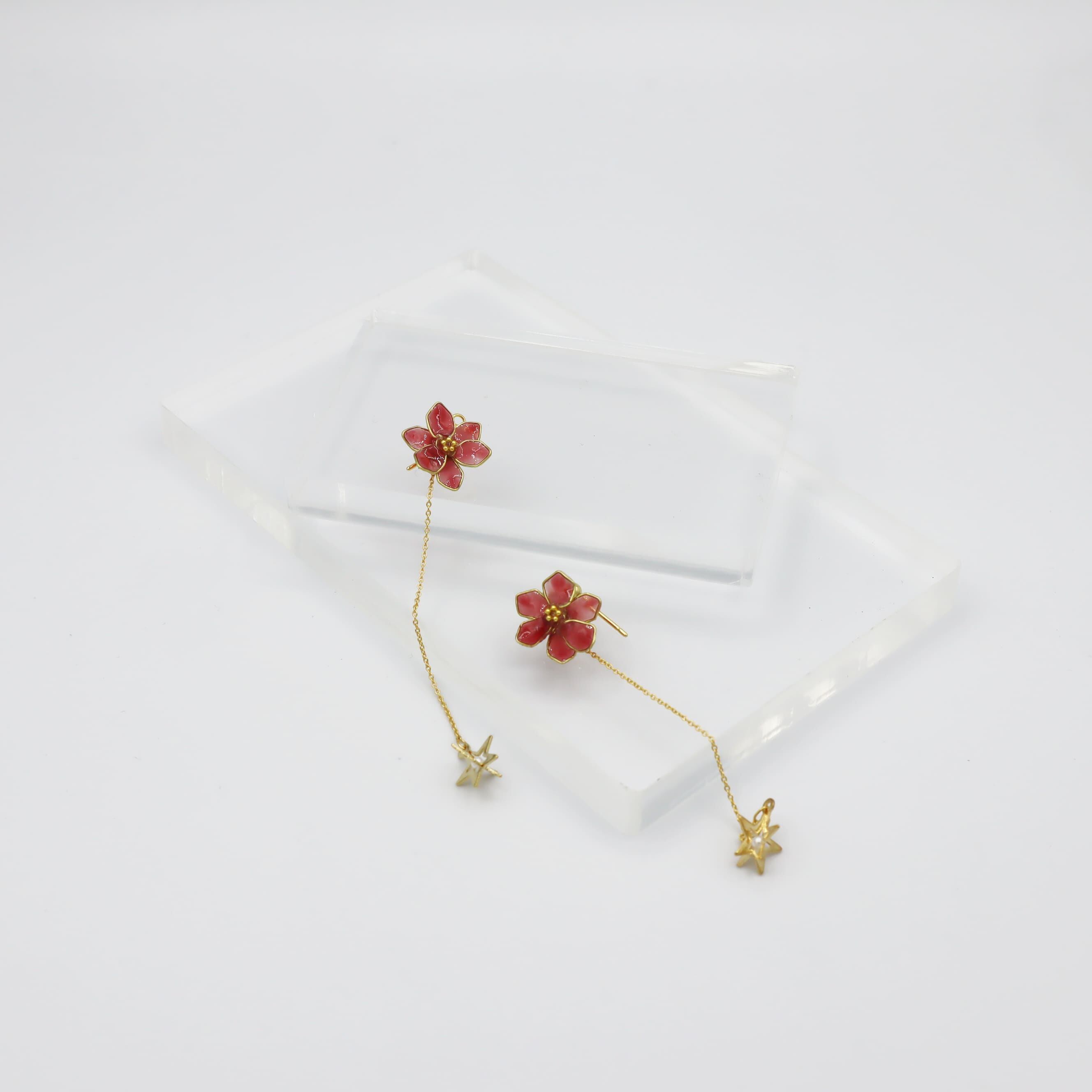 star flower（red）