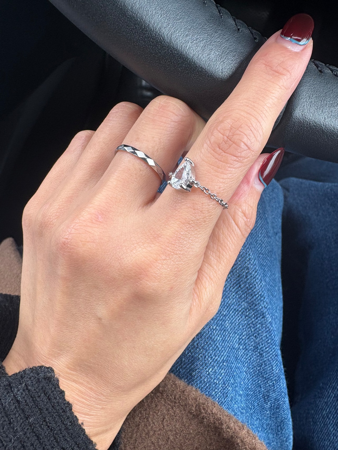 ジルコニアスライドチェーンリング