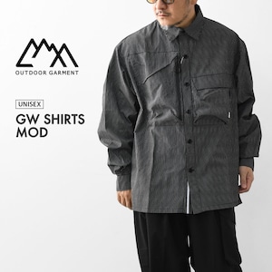 CMF OUTDOOR GARMENT [コムフィアウトドアガーメント] GW SHIRTS MOD [CMF2601-S04] ジーダブリューシャツモッド・ミニマルデザイン・ボックスシルエット・機能美シャツ・ユーティリティスタイル・MEN'S / LADY'S [2026SS]