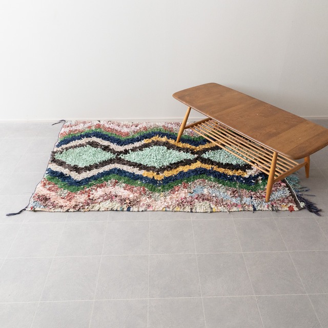 【Vintage】モロッコ・ヴィンテージラグ BC-10 "107cm×166cm"