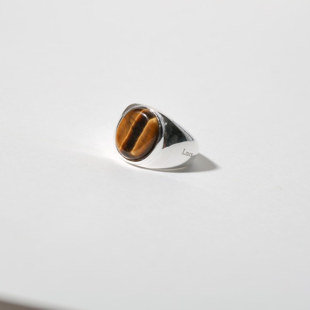 s925 Signet Tyger Eye Ring #Lncs