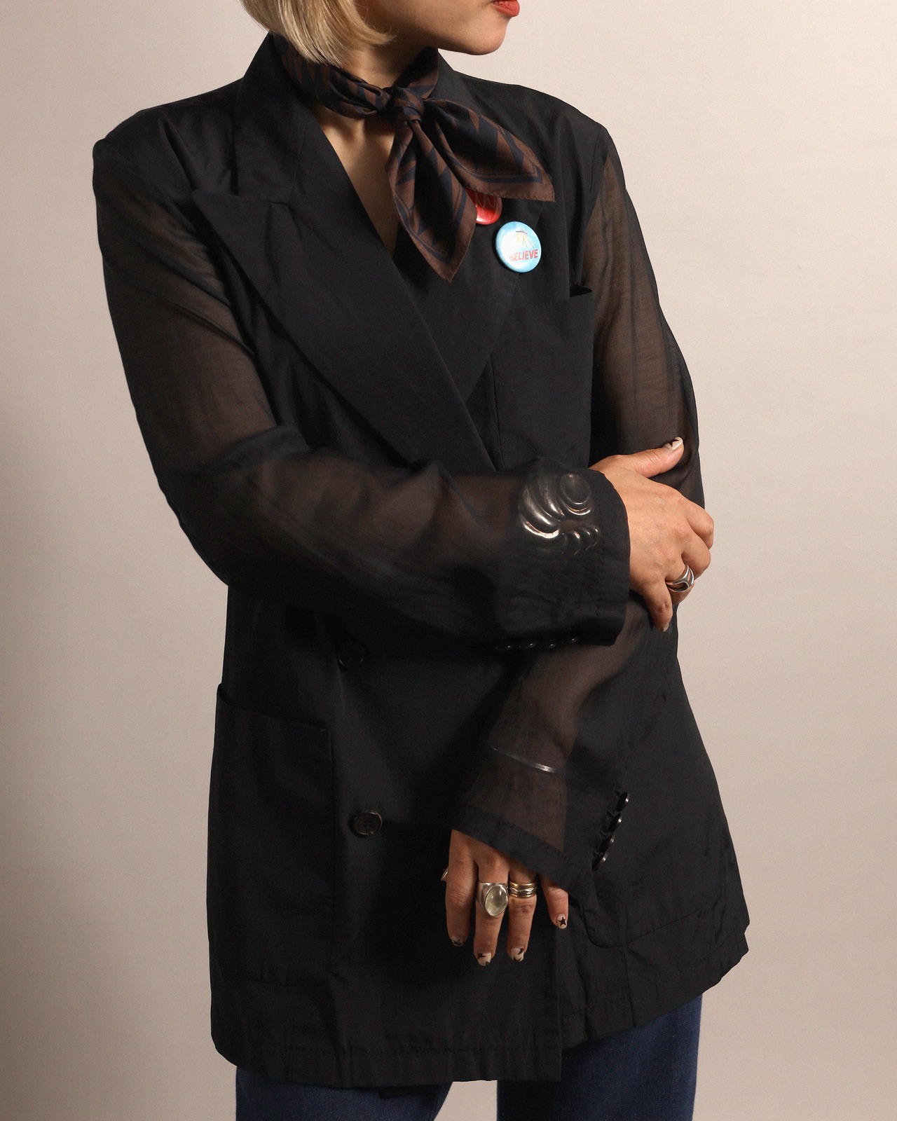 Dries Van Noten / Sheer Jacket