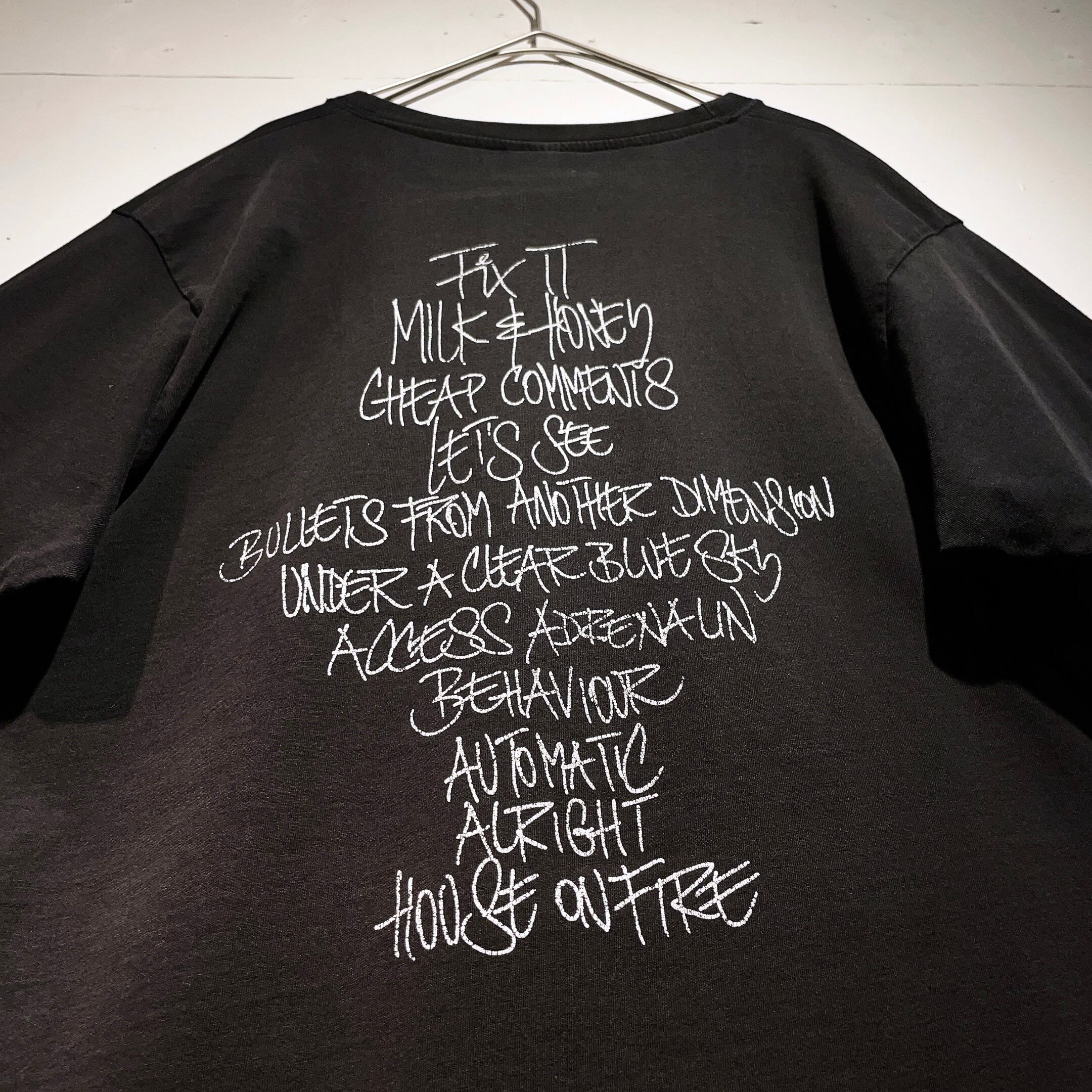 ” BOOM BOX ” face printed Black Tee