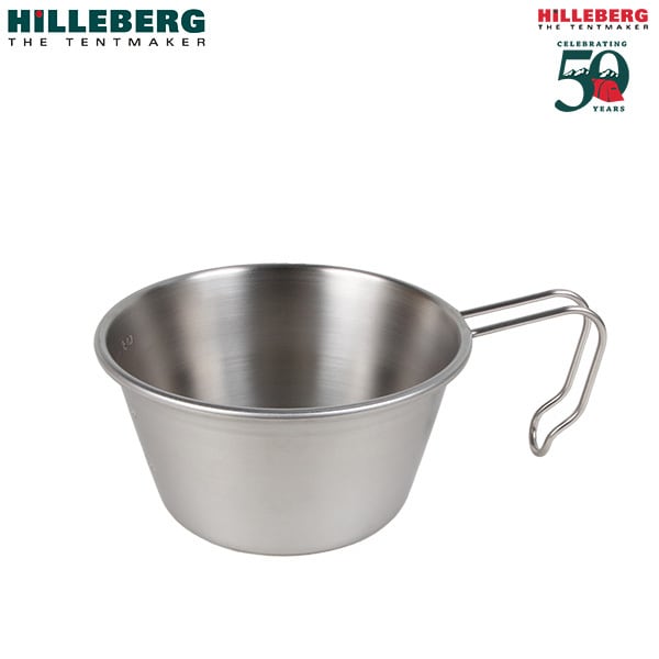 HILLEBERG (ヒルバーグ) - HILLEBERG 50TH STAINLESS SIERRA CUP (50TH ステンレスシェラカップ)