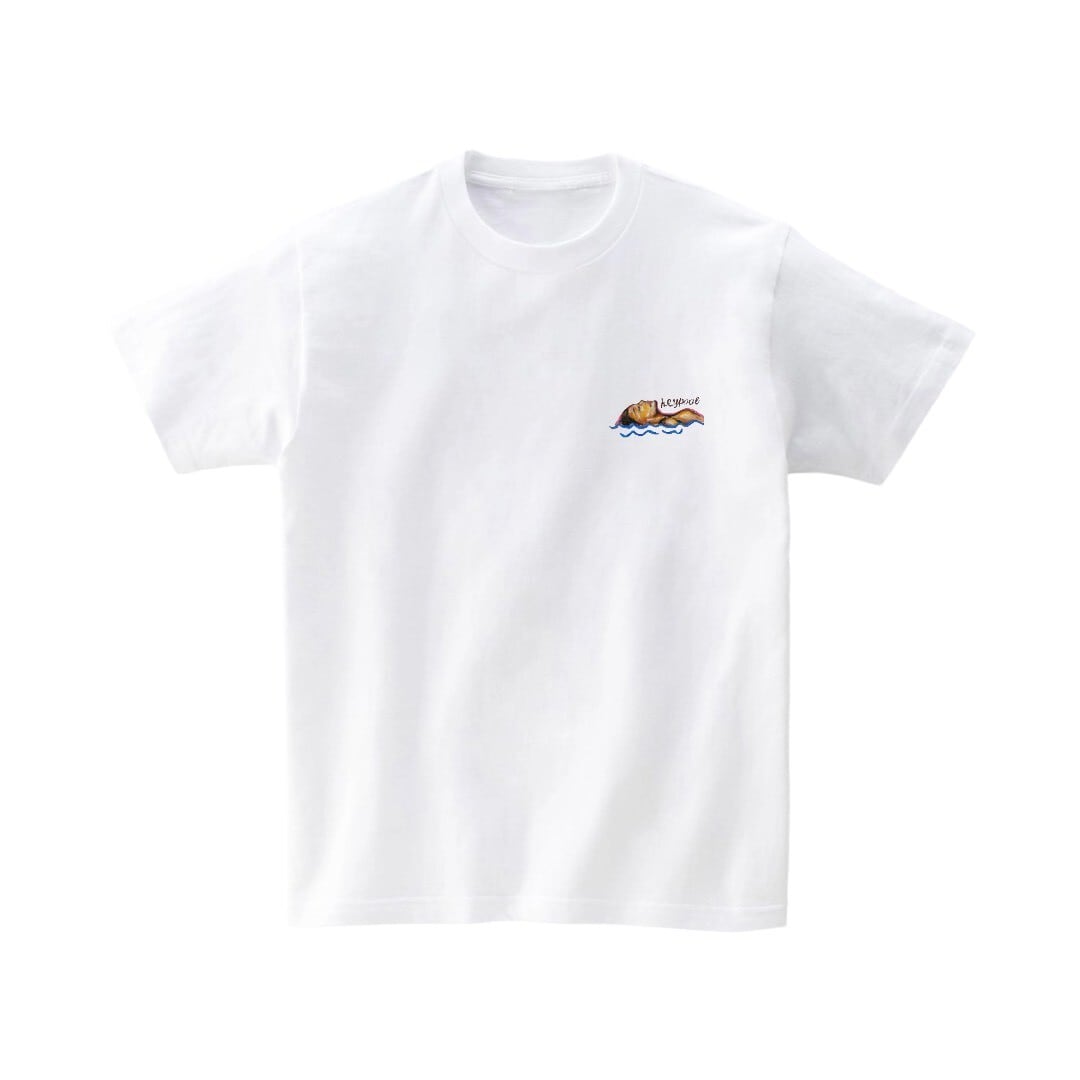 ナヨン TWICE トゥワイス カラー Tシャツ ホワイト 男女兼用 綿100