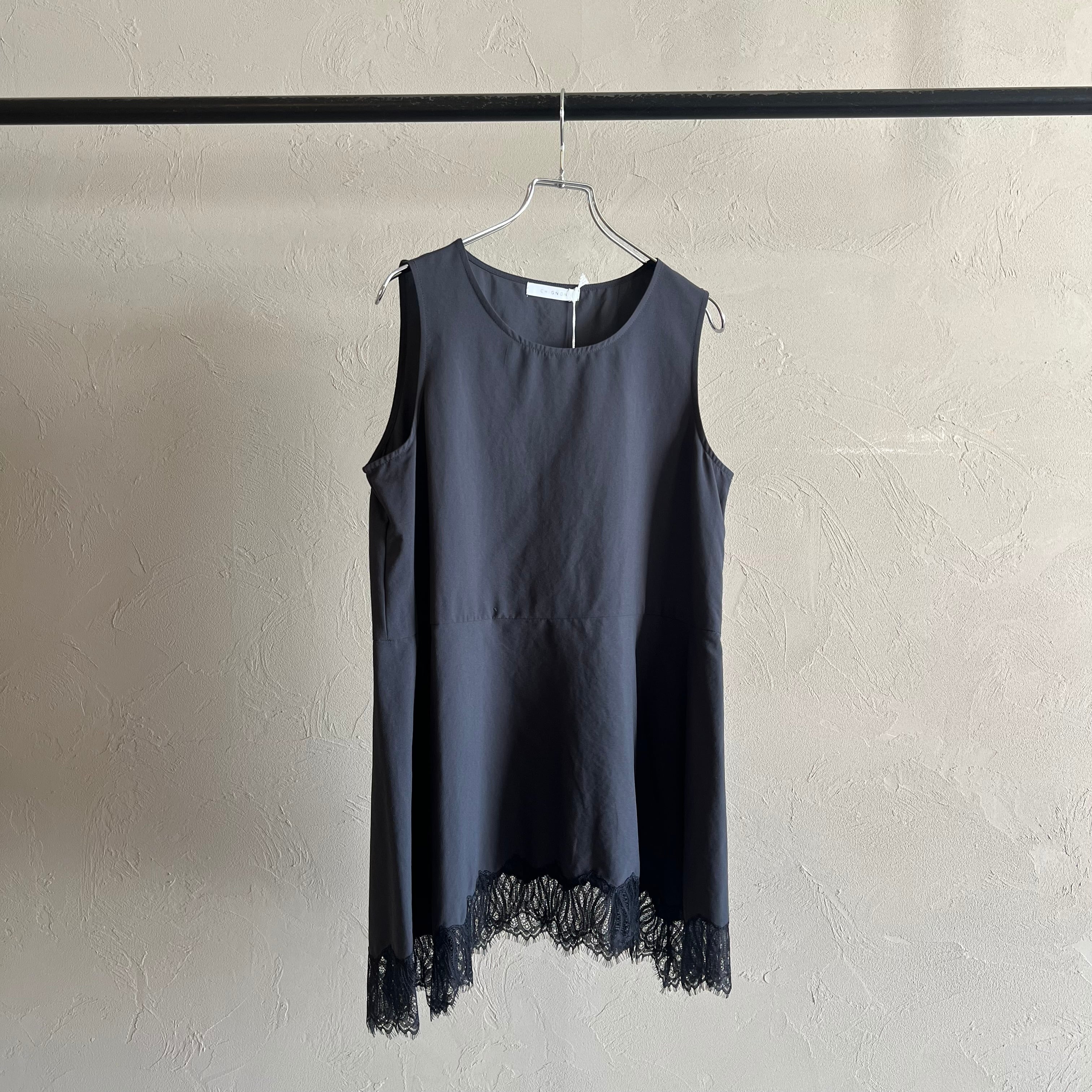 CHIGNON 】ヘムレースサテンタンク | valance 福井｜レディース