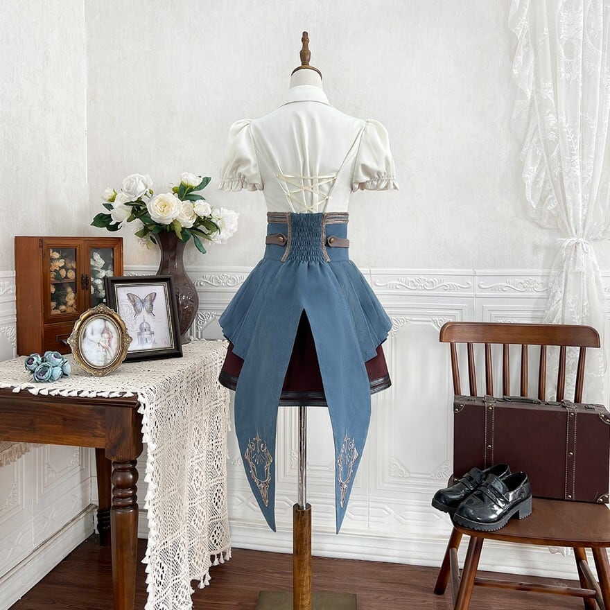 クラシカル 王子系 セットアップ 3点セット スチームパンク 少年装