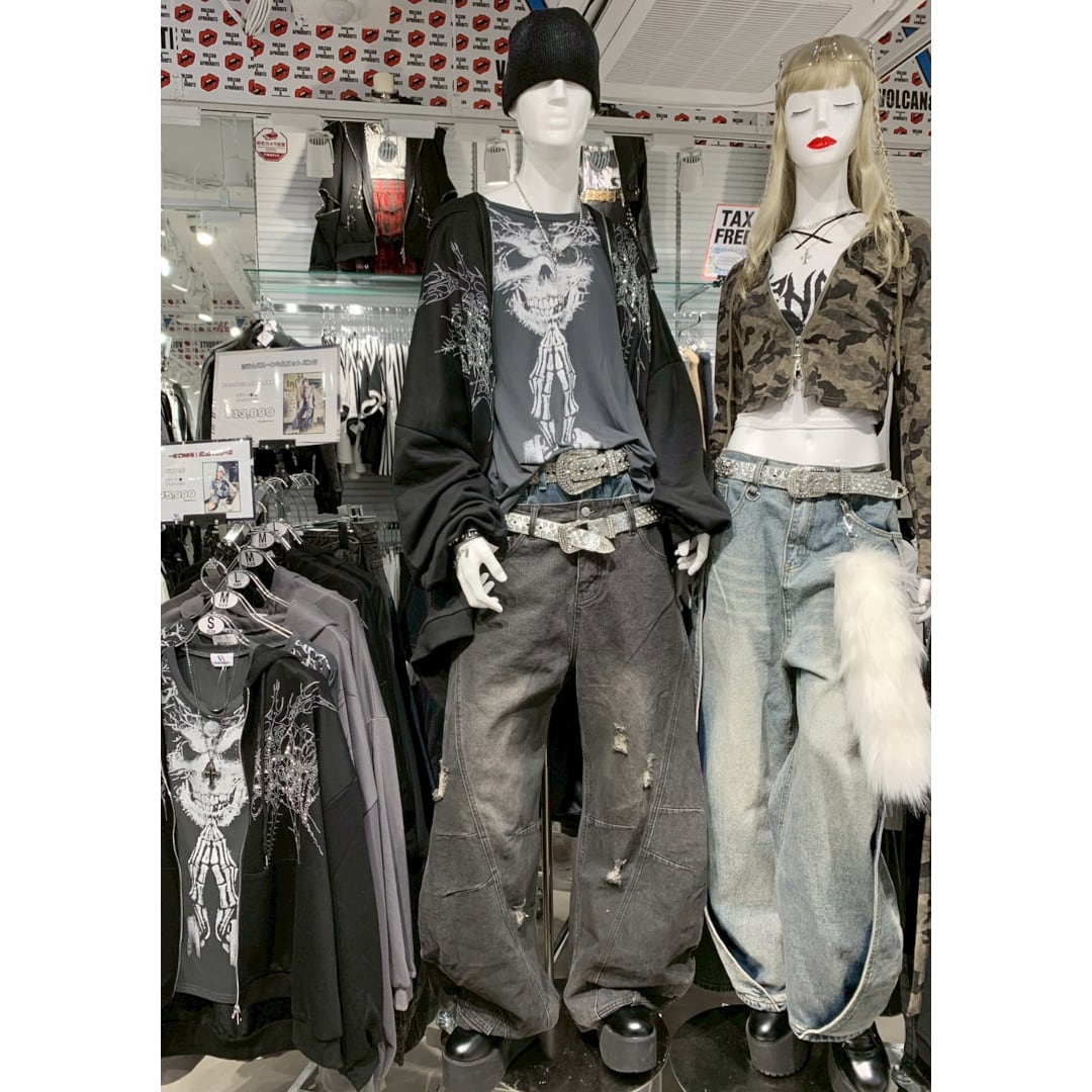 バレルバルーンワイドデニムパンツ | VOLCAN&APHRODITE