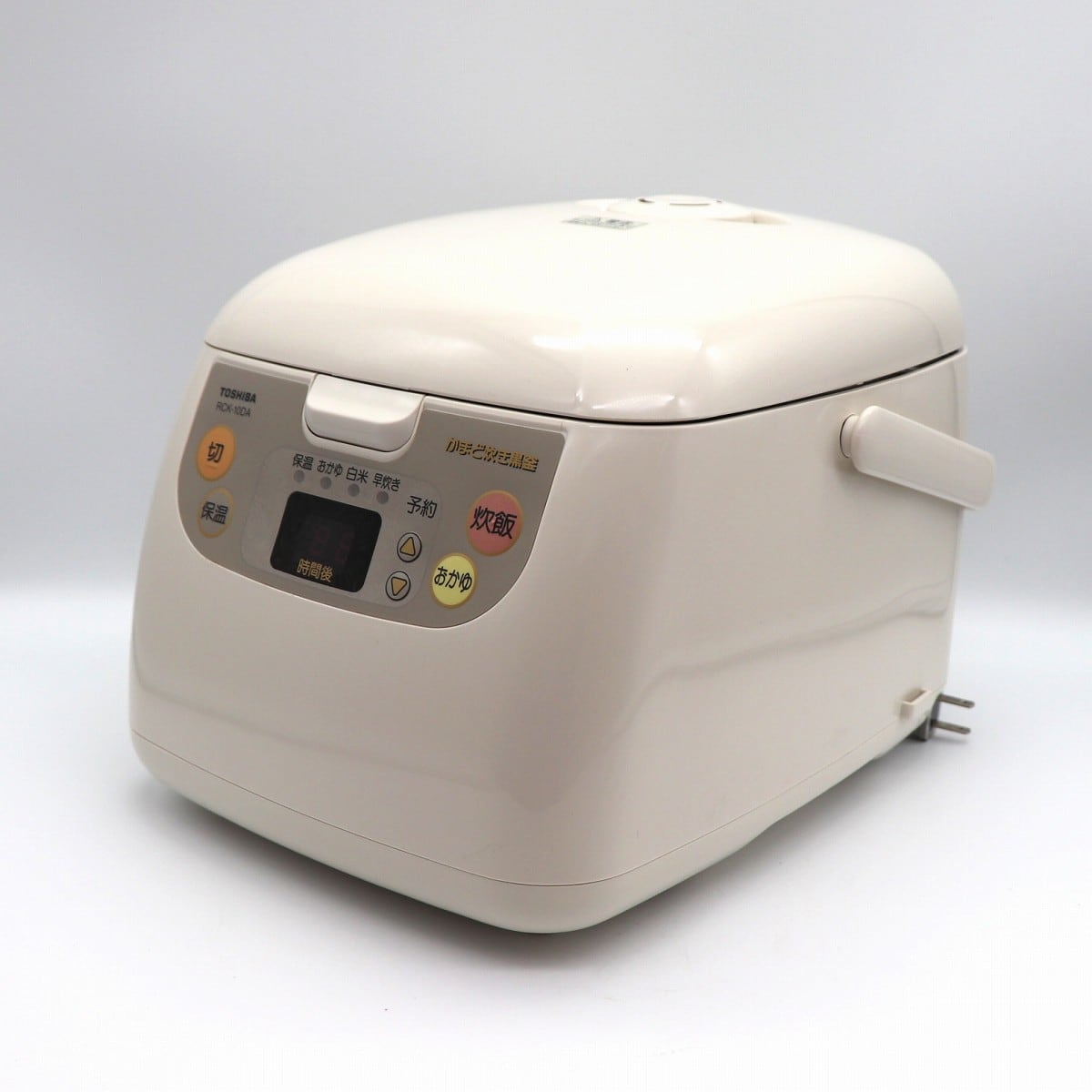 TOSHIBA・東芝・保温窯・炊飯器・かまど炊き風黒釜・5.5合・1.0L・RCK 