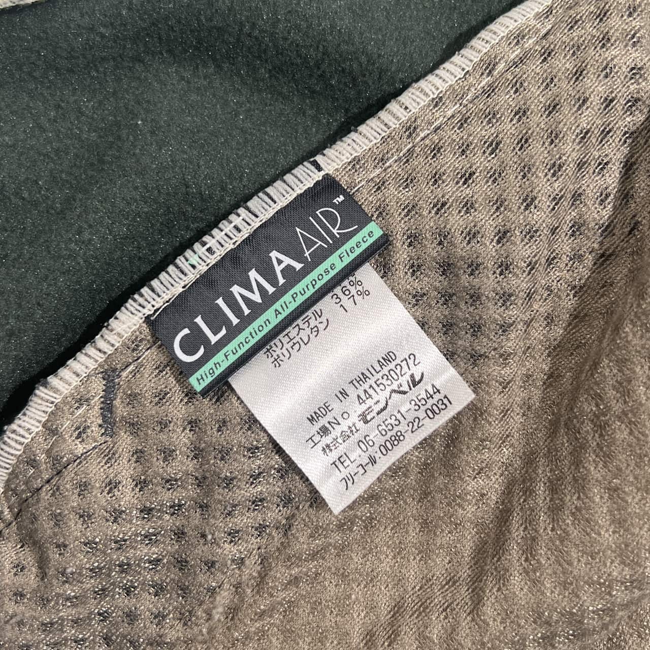 mont-bell モンベル CLIMAAIR フリース ジャケット M /ホワイト アイボリー系 メンズ  アウトドア 登山 防寒 #1106660