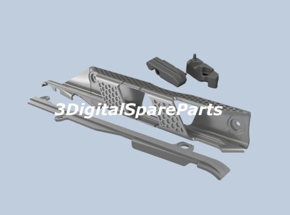 3DigitalSpareParts MVアグスタ　F4 /ブルターレ（1999～2009年）チェーンスライダーセット