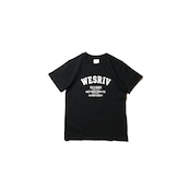 WESRIV FIELD GOODS TEE / BLACK — KIDS