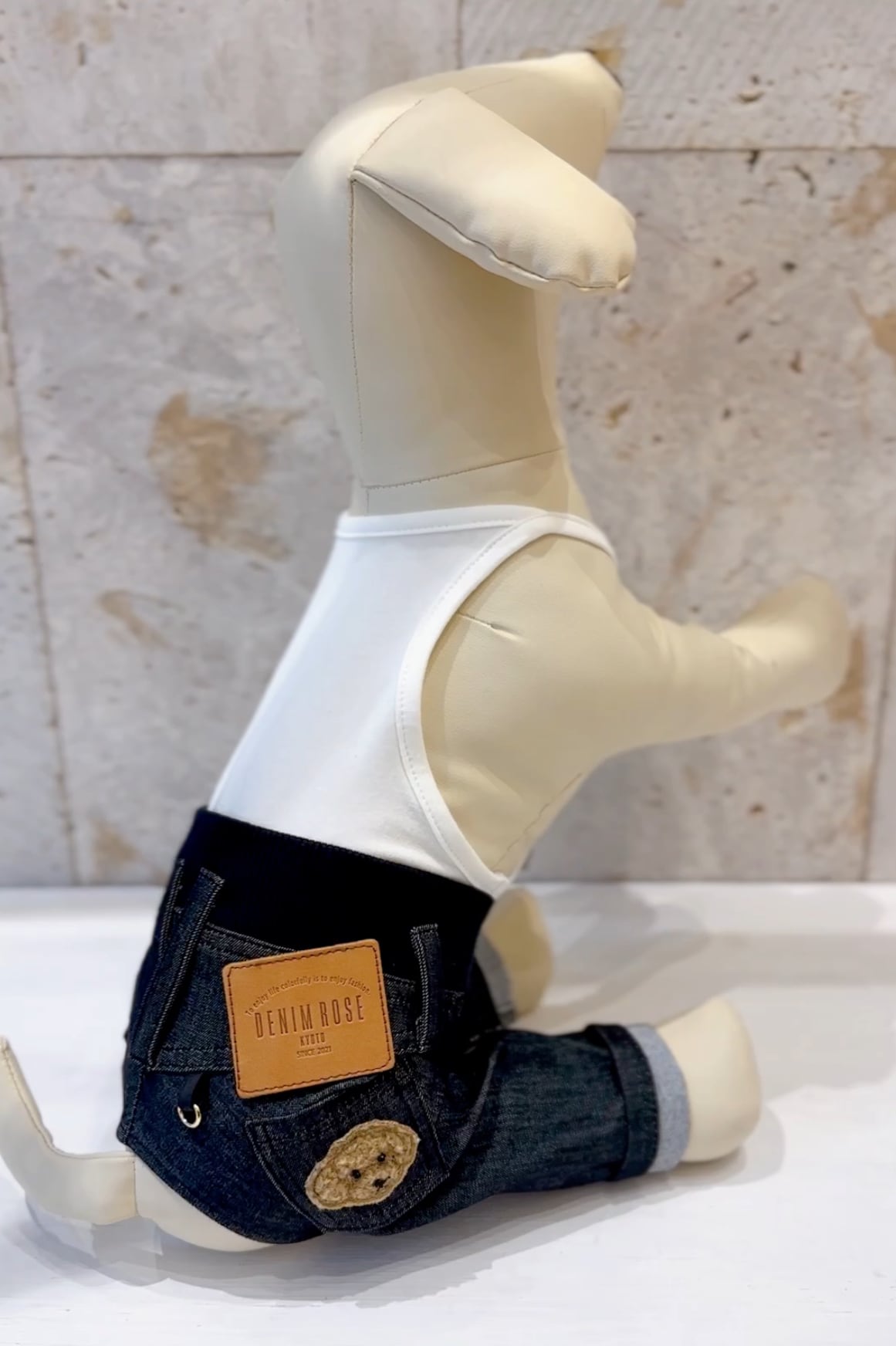 ワッペンカラーデニムパンツ | DENIM ROSE DENIM ROSE ワッペンカラー