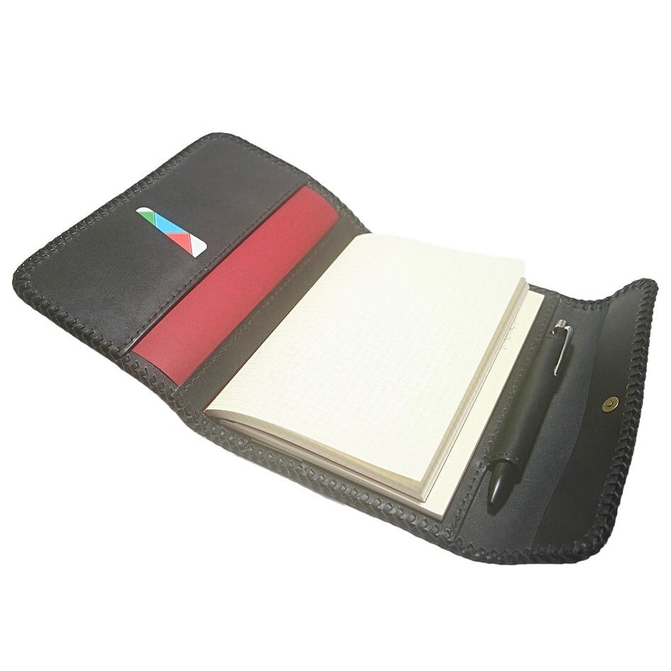 栃木レザー A6/B6/A5/B5用 手帳、ノート用 カバー 本革#2 21色から選べる・名入れ対応A6 B6 A5 レザー手帳カバー ノートカバー