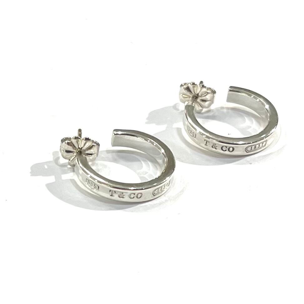 希少【TIFFANY&CO.】【ピアス】2656 T&CO SV925／1997刻印／華奢