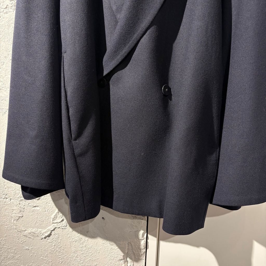 【美品】ETHOSENS ストリングテーラードジャケット ETHOSENS エトセンス Tailored Jacket ダブルテーラードジャケット