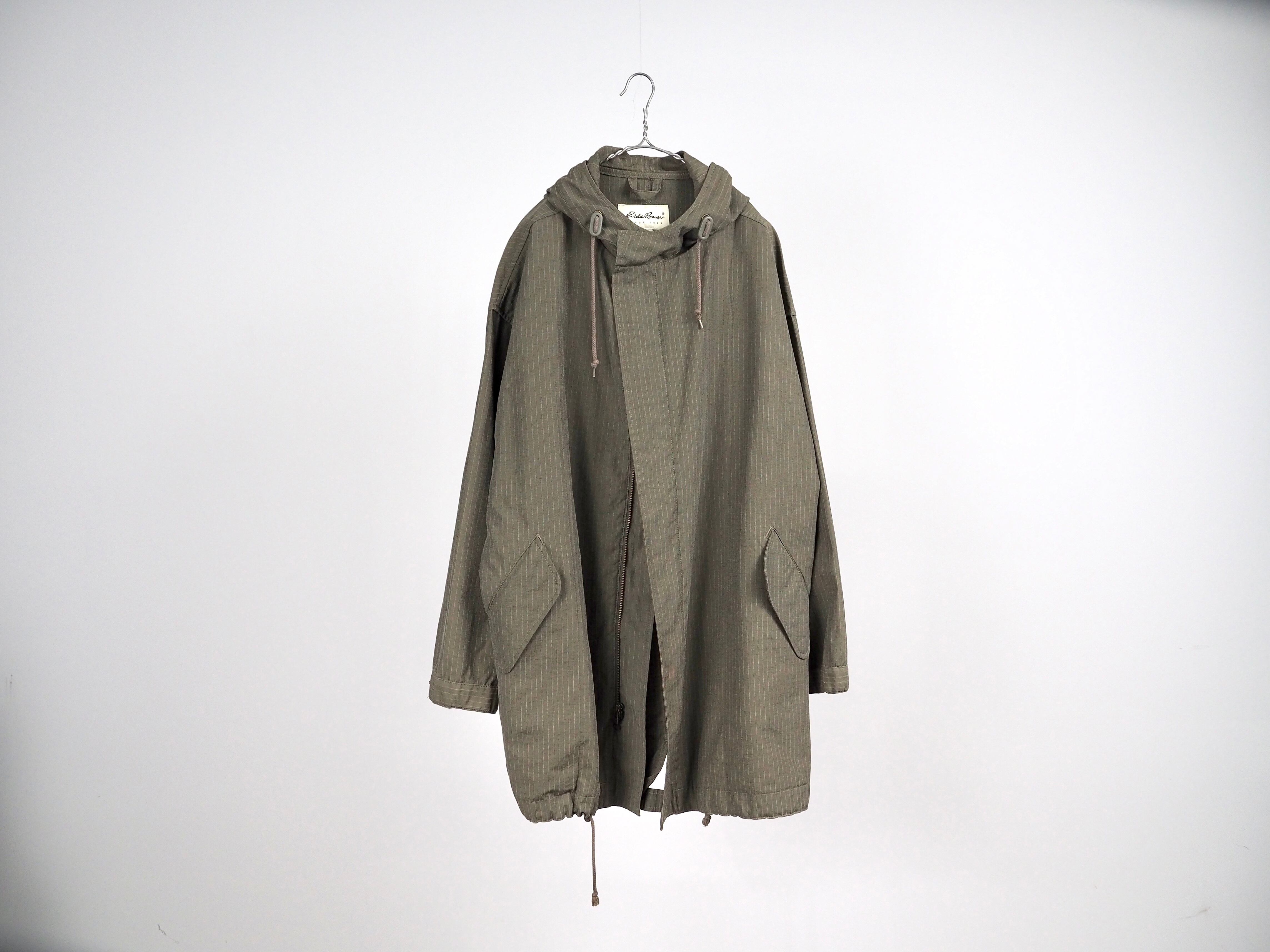 Eddie Bauer M-51 rip stop cotton/nylon mods coat S