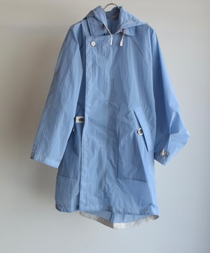 URU/23SWRN01 WATER REPELENT NYLON ZIP UP COAT