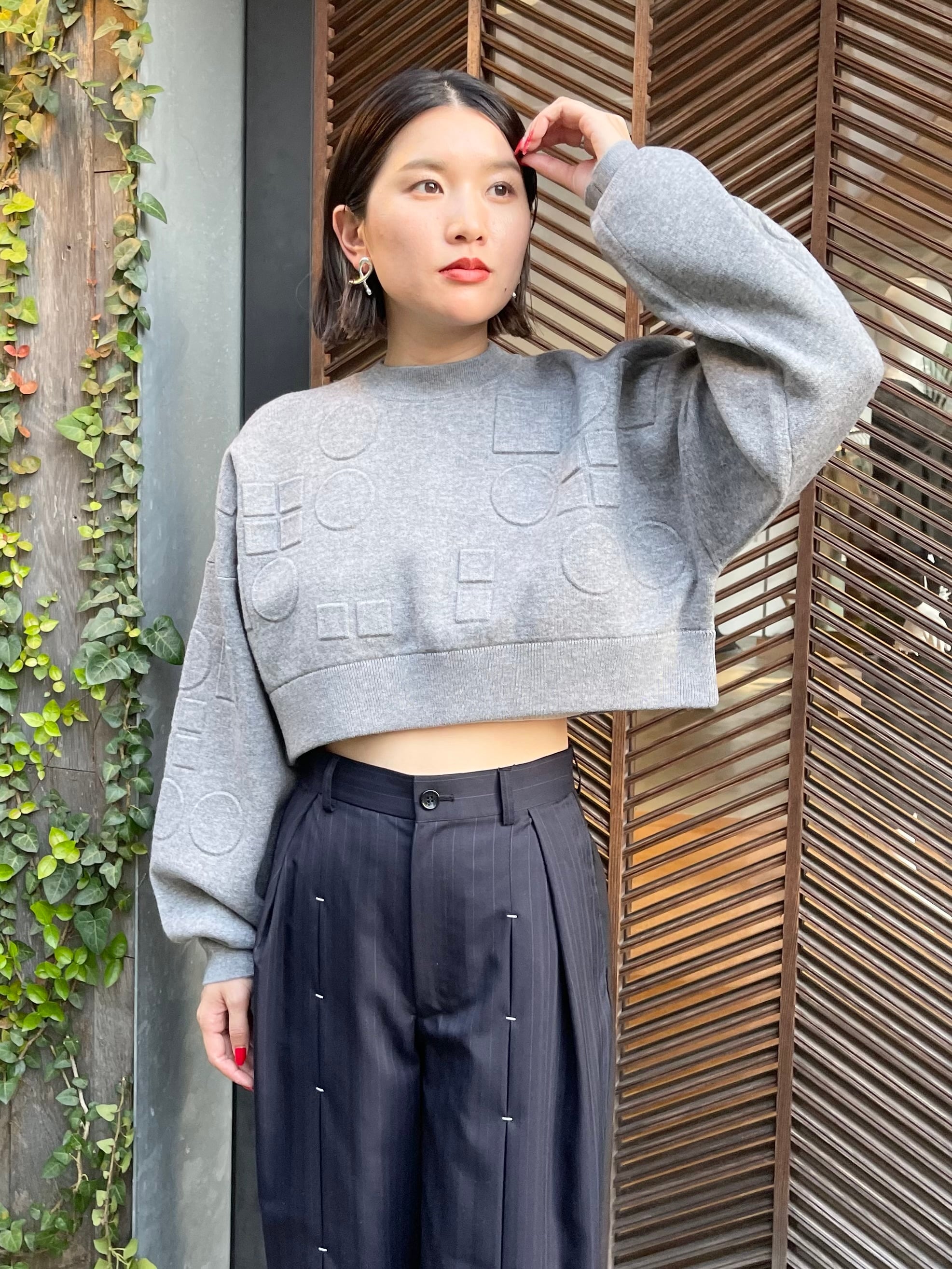 ニット/セーターENFOLD CROPPED PULLOVER - aliancacuritiba.com.br