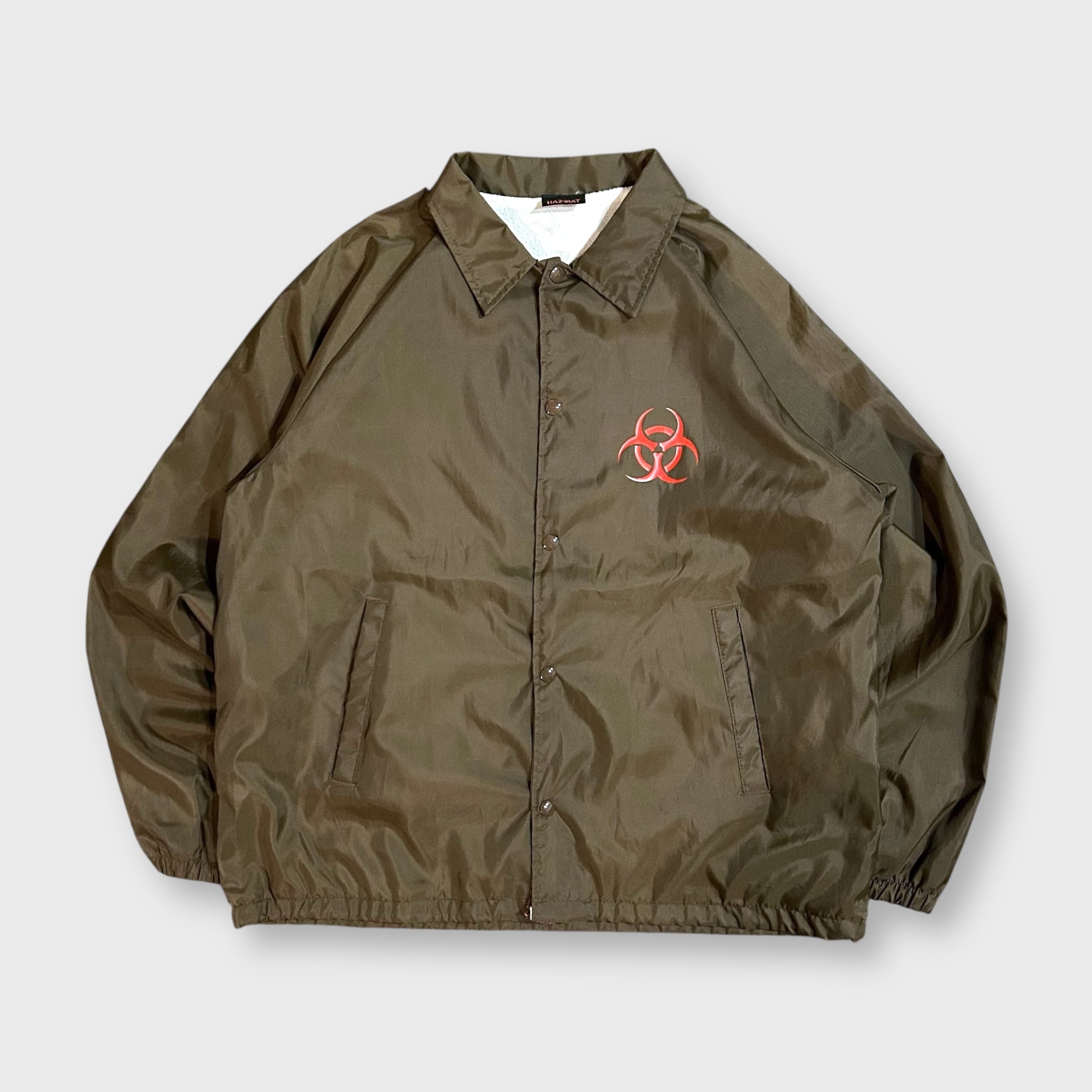 1990's haz-mat nylon coach jacket | CozyCrib