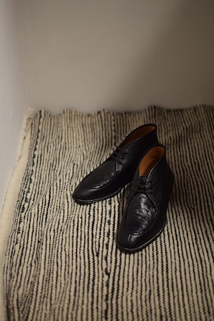 Leyucca's / Chukka -Black Ostrich-